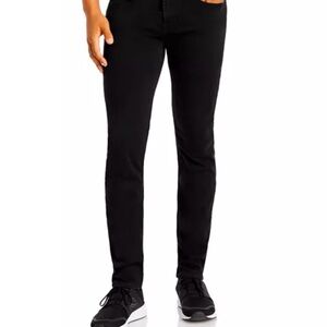 7 For All Mankind Slimmy Tapered Luxe Performance Jeans Men’s Black 31x32 NWT